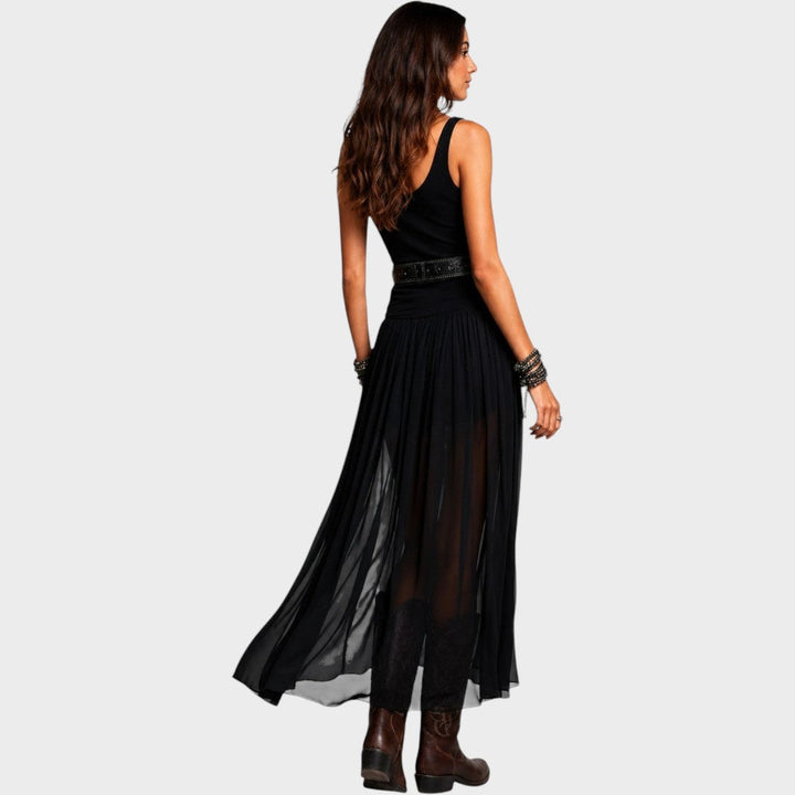 Talia | Ensemble Bluse mit Hose und Rock