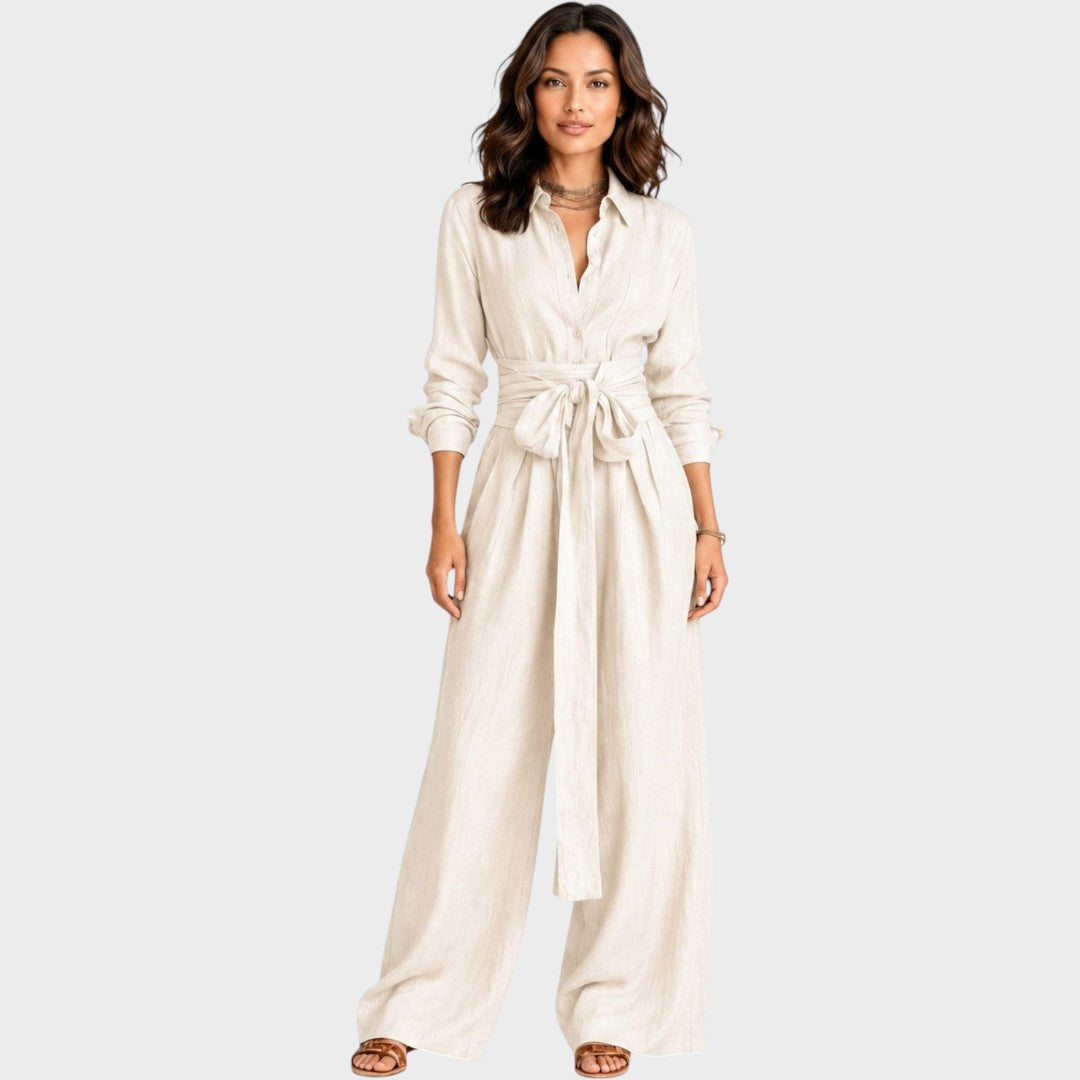 Jasmin | Eleganter Jumpsuit mit langen Ärmeln