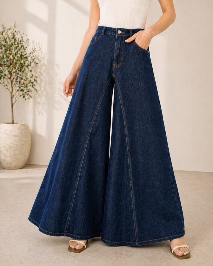 Elfriede - Hochgeschnittene Jeans