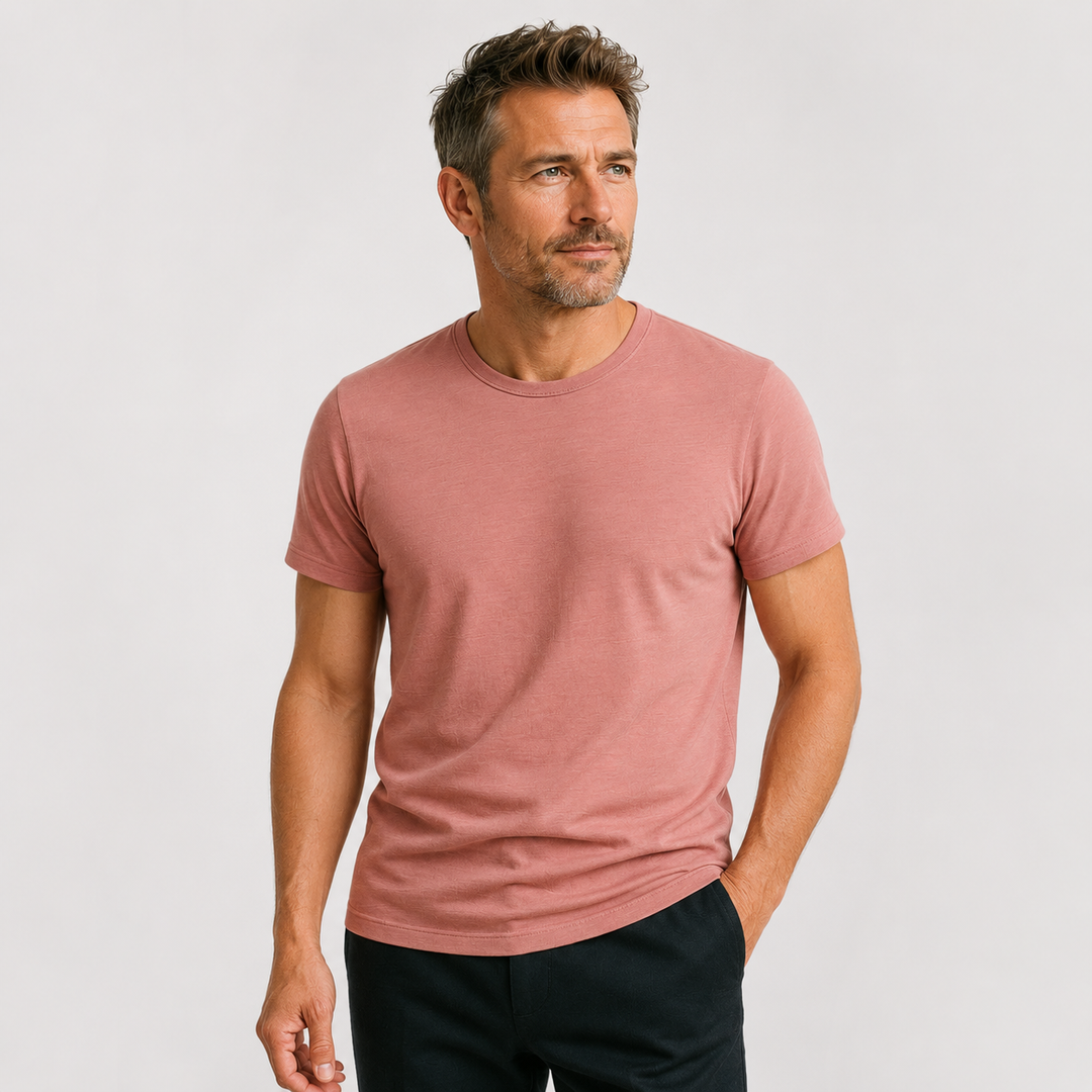 Colin™ | Rundhals T-Shirt mit Kurzarm