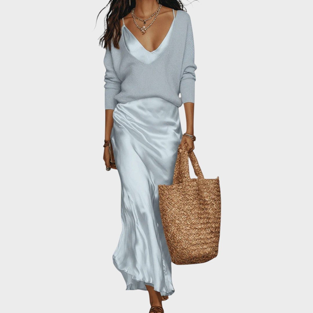 Chloe | Kleid mit Bluse
