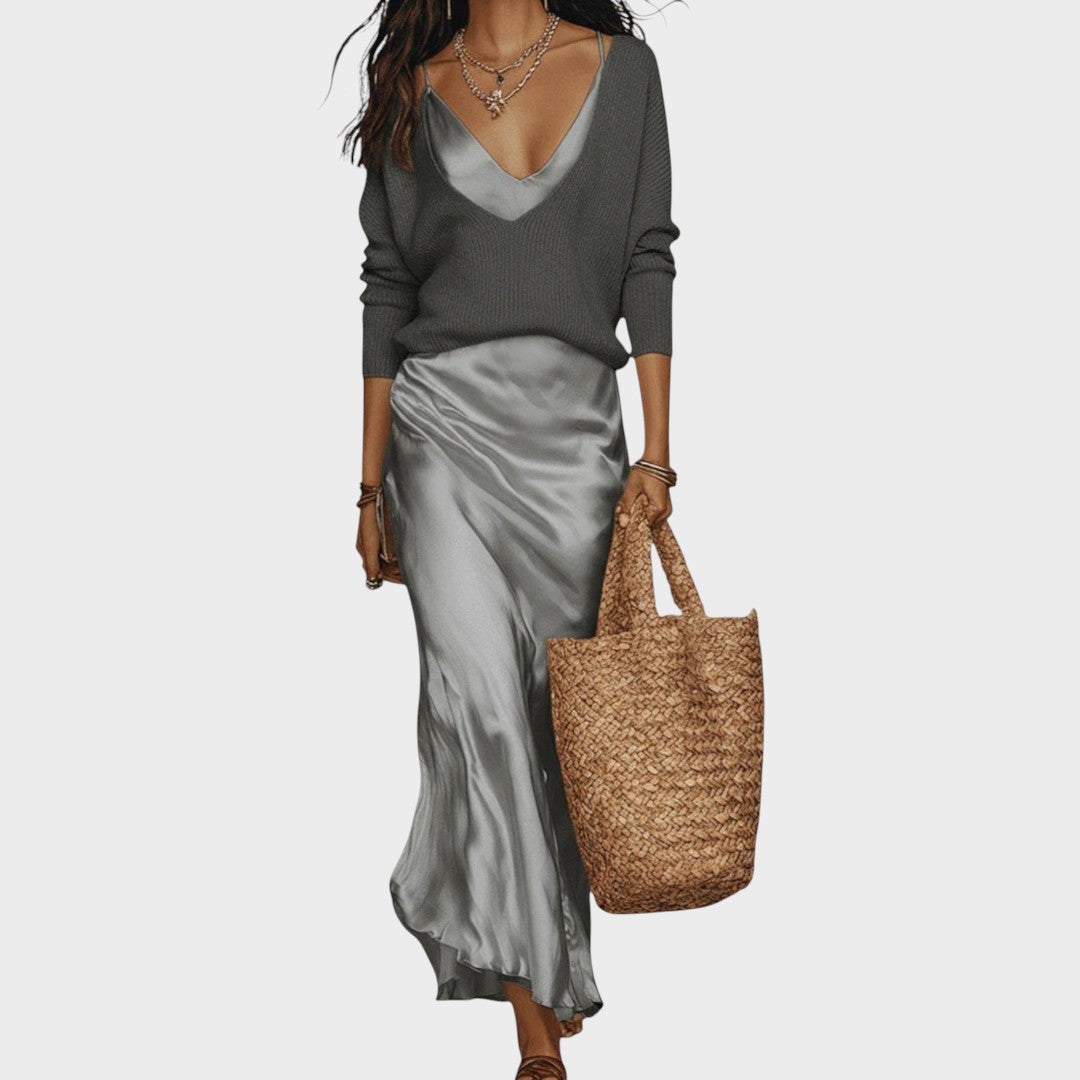 Chloe | Kleid mit Bluse