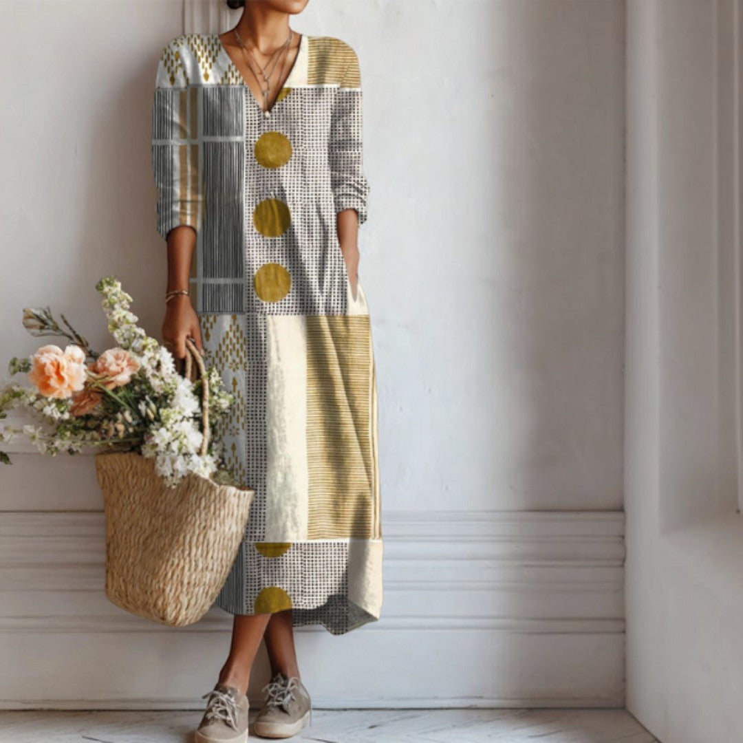 Boho-Frühlingskleid für Damen