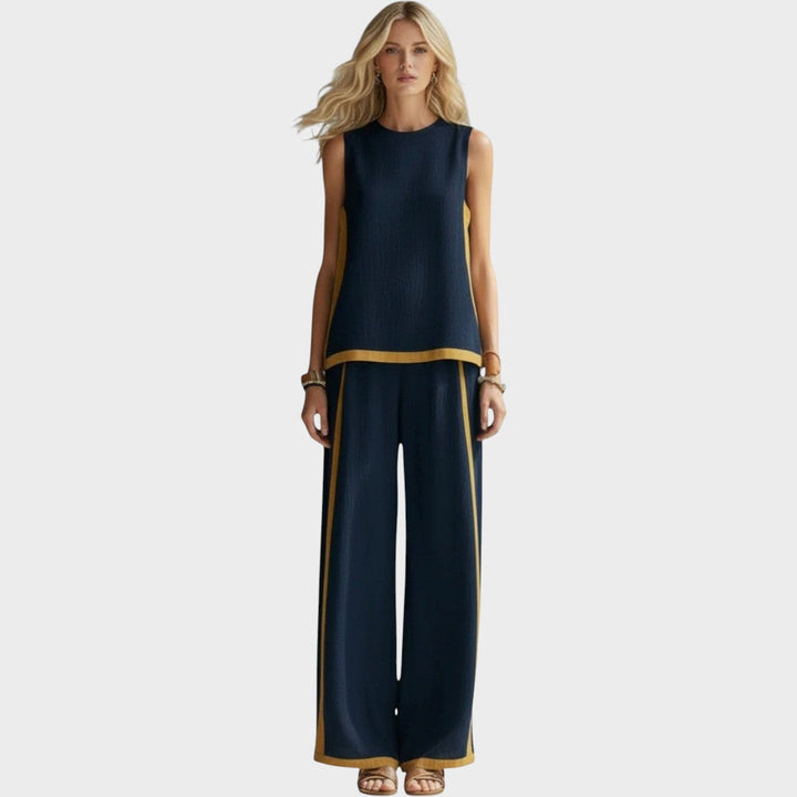 Leila | Elegantes Leinen-Set