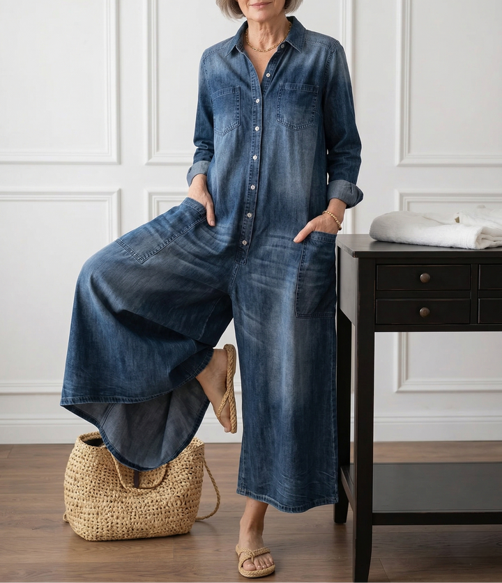 Else - Denim-Overall aus Baumwolle