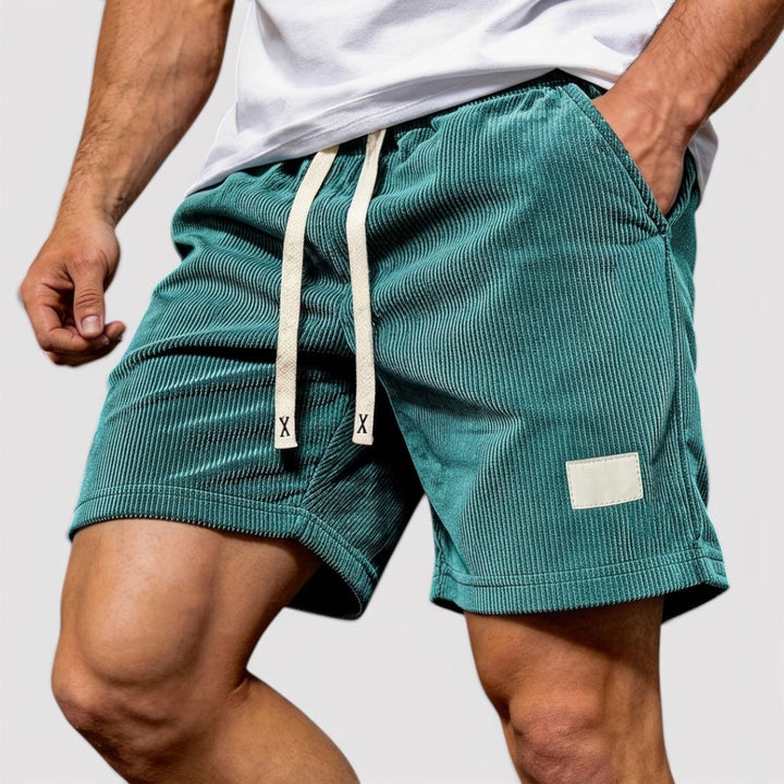 Gerrit™ | Strukturierte Shorts mit Kordelzugbund