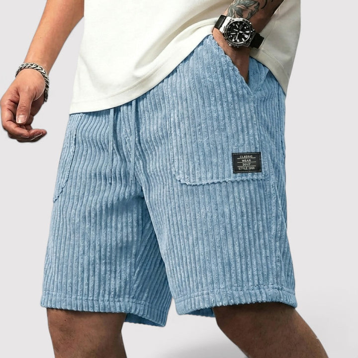 Torben™ | Leichte Shorts mit gerippter Struktur