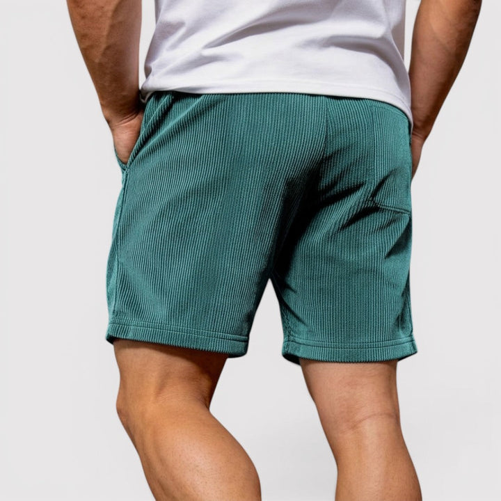 Gerrit™ | Strukturierte Shorts mit Kordelzugbund