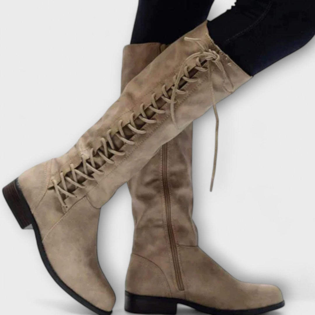Milenne | Hohe Schnürstiefel