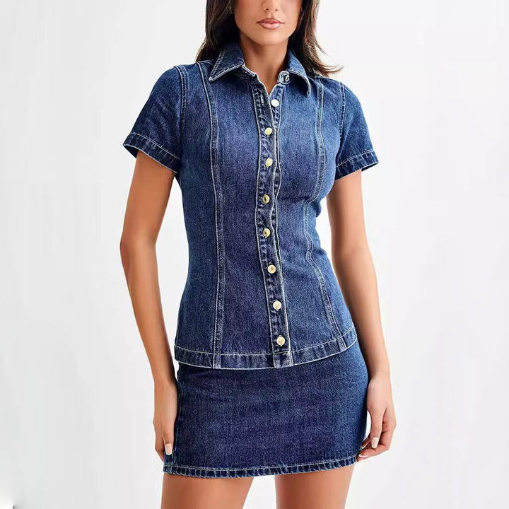 Victoria | Denim-Set