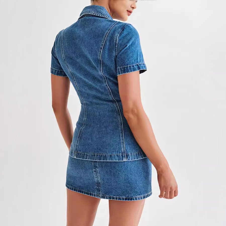 Victoria | Denim-Set