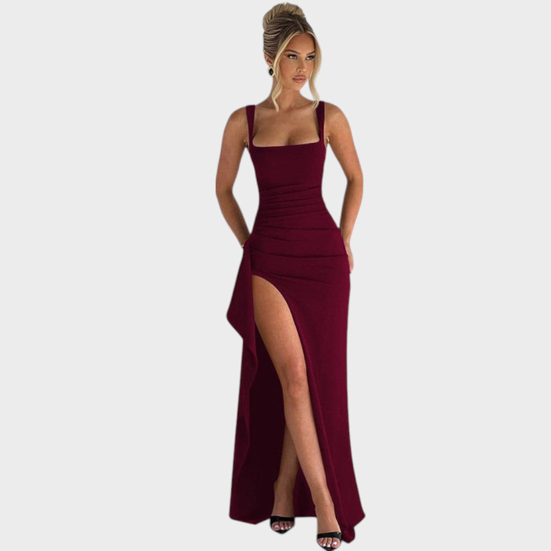 Zariani | Elegantes Maxikleid mit Offenem Rücken
