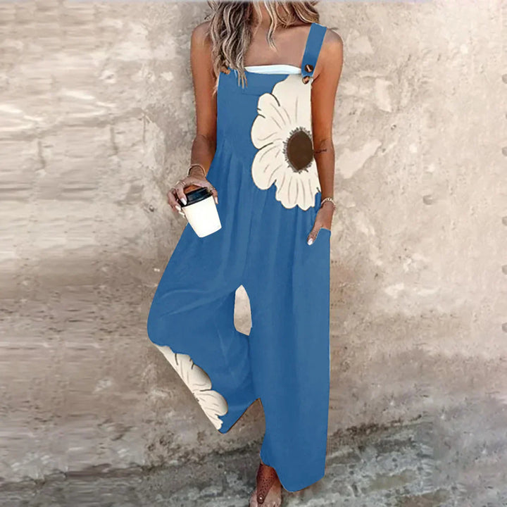 Sophie | Bequeme Bedruckte Latzhose
