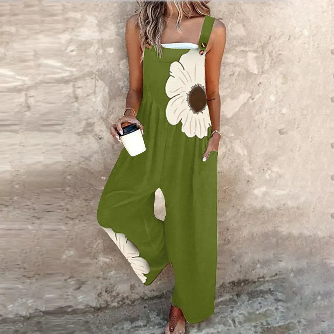 Sophie | Bequeme Bedruckte Latzhose