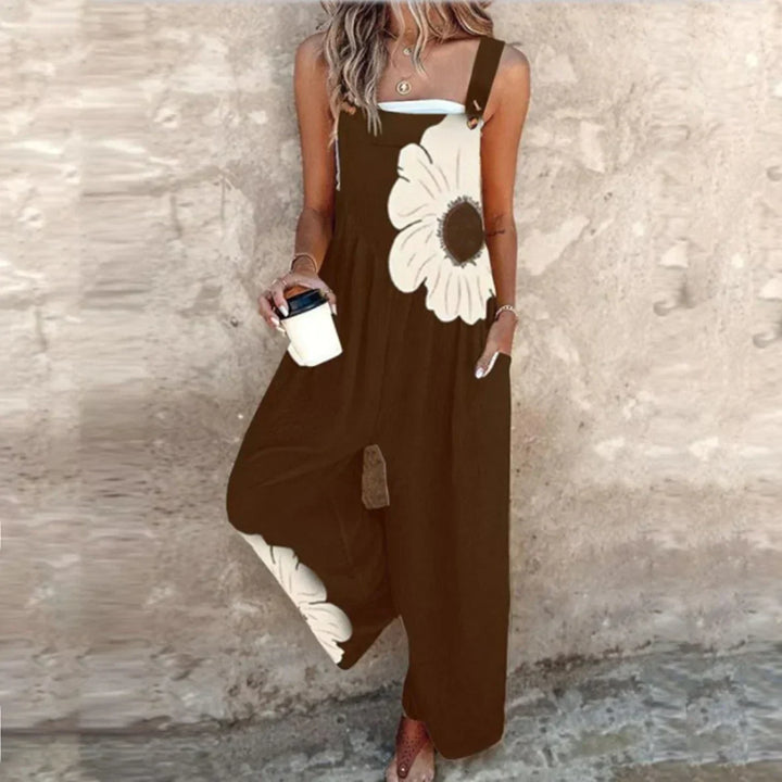 Sophie | Bequeme Bedruckte Latzhose