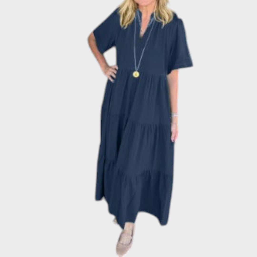 Magnolia | Fluid Maxi-Kleid