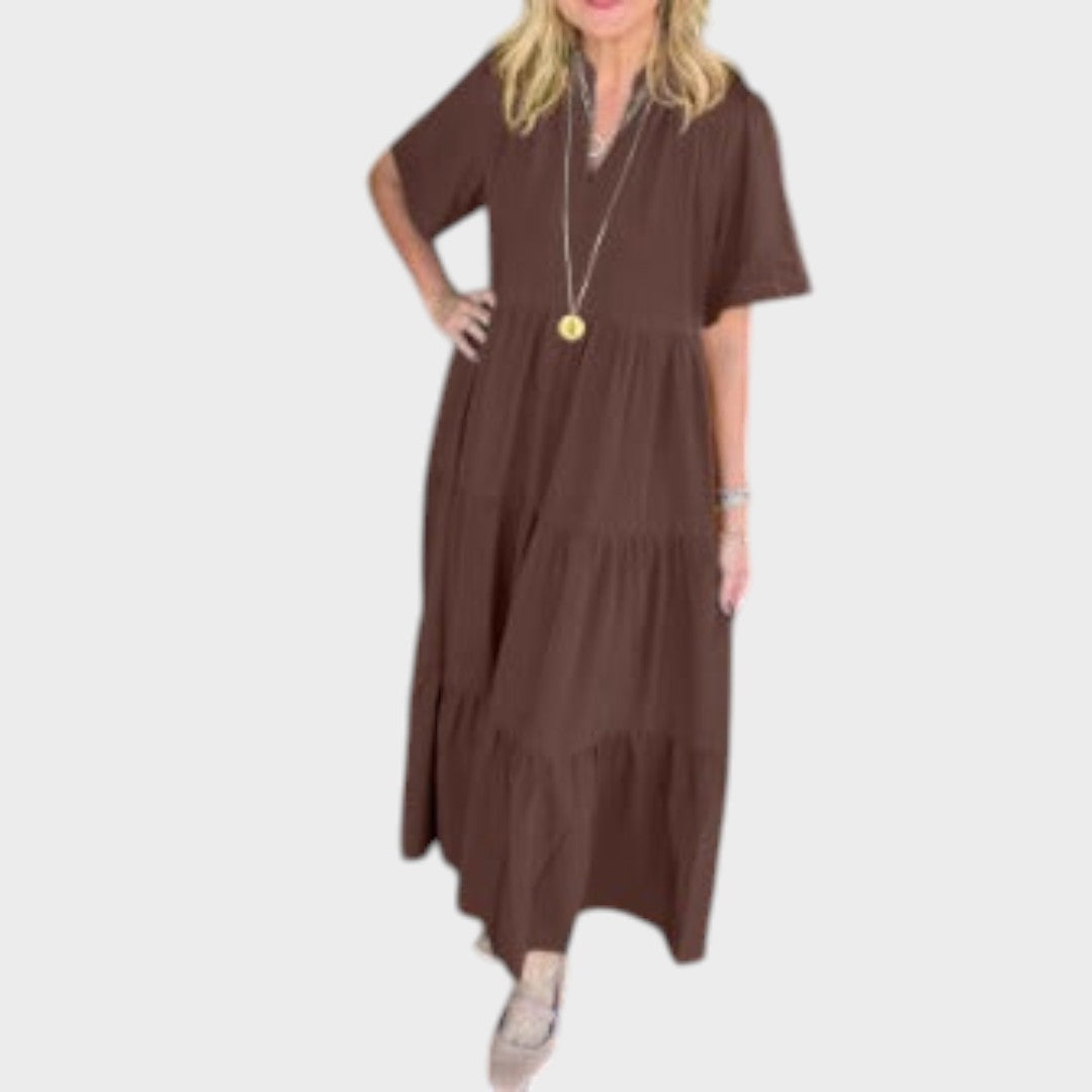 Magnolia | Fluid Maxi-Kleid