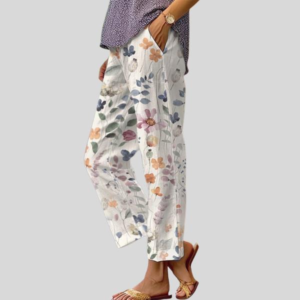 Greta | Lässige Sommerhose mit Gummibund