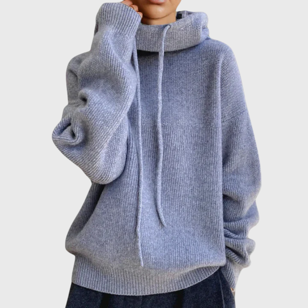 Érica | Basic Pullover mit Kapuze