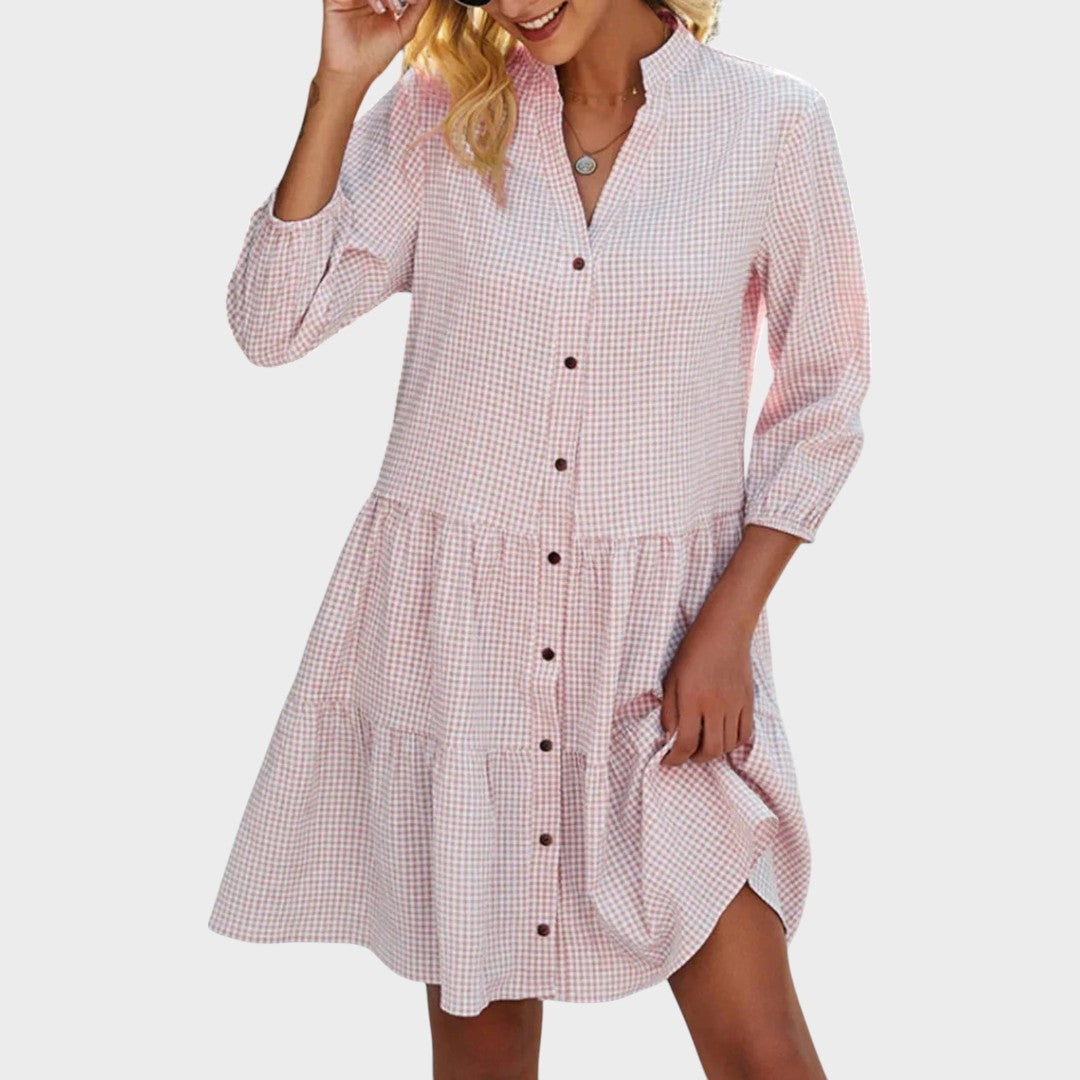 Shanna | Fließendes Midi-Kleid