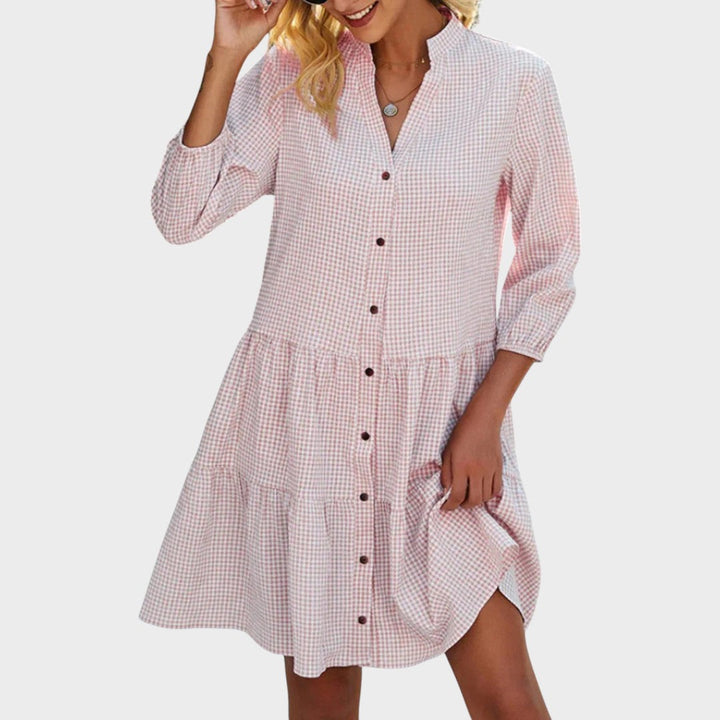Shanna | Fließendes Midi-Kleid