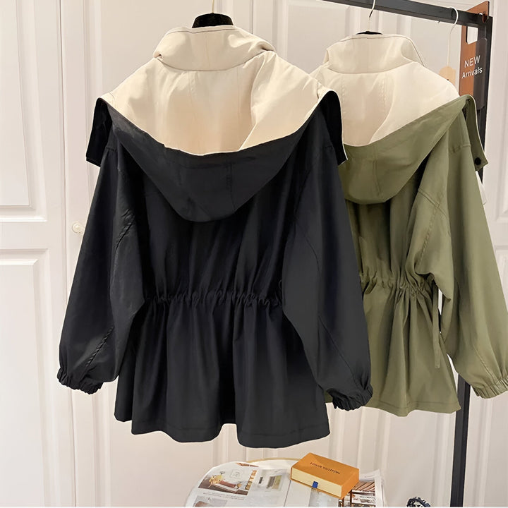 Irmtraud - Elegante Jacke mit Wetterschutz und Windschutz