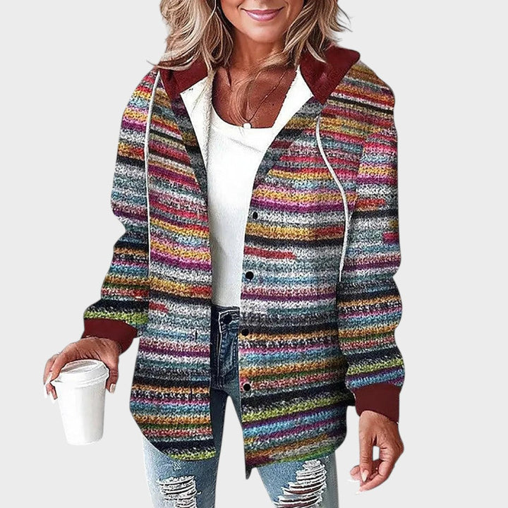 Rosana | Hemdjacke mit Kapuze