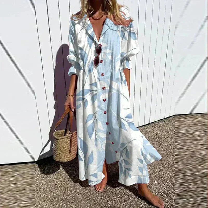 Soleil | Luftiges Boho-Maxi-Kleid