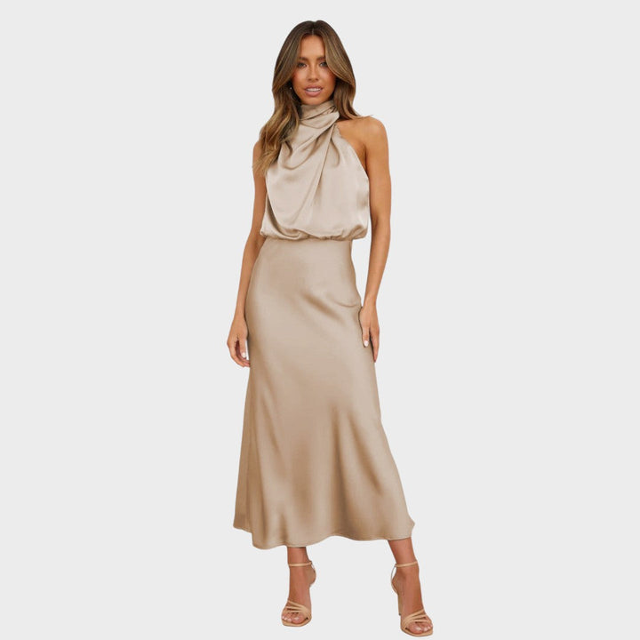 Chantal | Elegantes Satin-Kleid