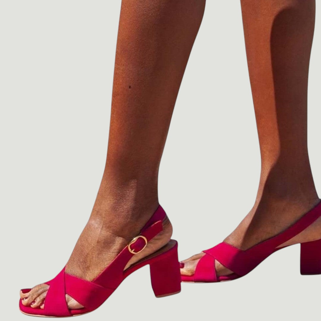 Celeste | Riemchen Sandalen mit Blockabsatz