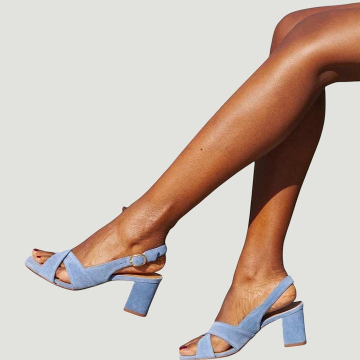 Celeste | Riemchen Sandalen mit Blockabsatz