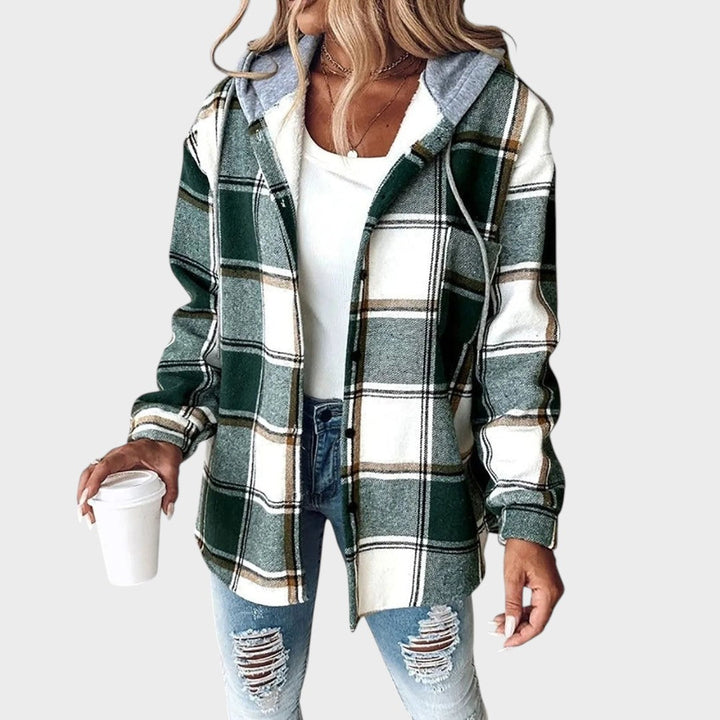 Rosana | Hemdjacke mit Kapuze
