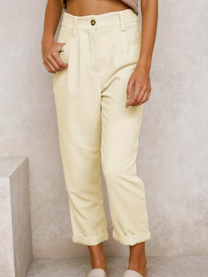 Anneliese | Sommerhose in warmen Tönen für Damen