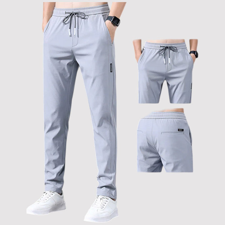 Dietrich™ | Glatte Tapered-Hose mit Stretch-Effekt