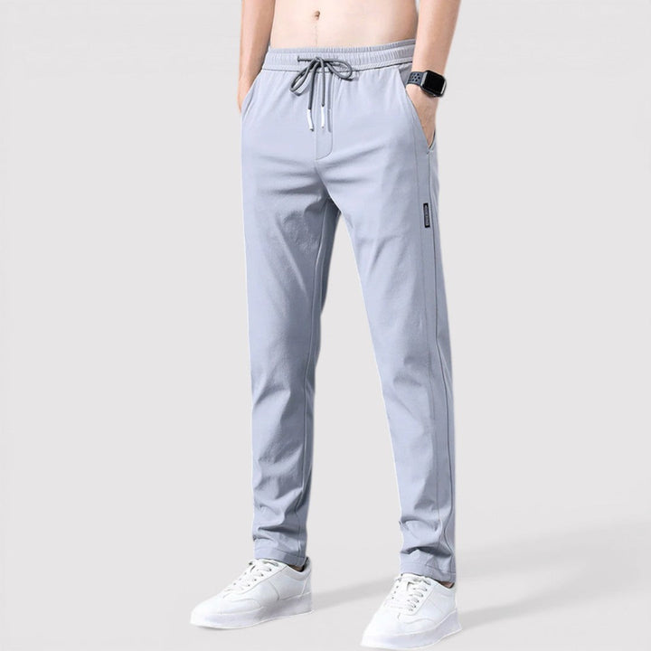 Dietrich™ | Glatte Tapered-Hose mit Stretch-Effekt