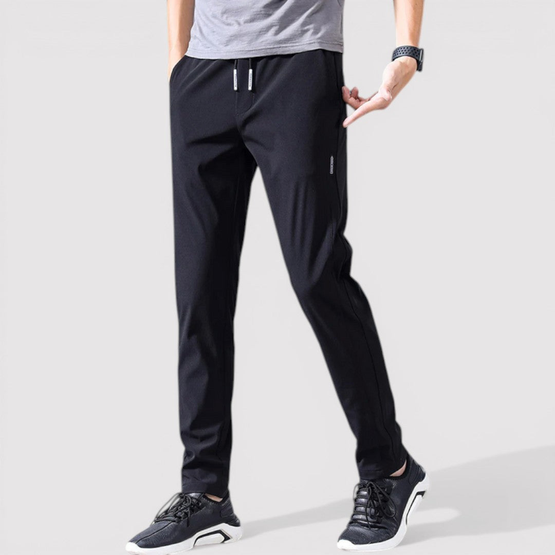 Dietrich™ | Glatte Tapered-Hose mit Stretch-Effekt