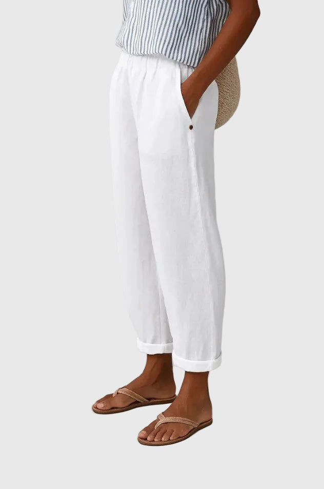 Samantha | Bequeme Sommerhose in acht Farben