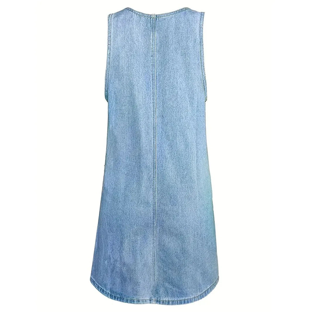 Gertraud - Lässiges Denim-Kleid