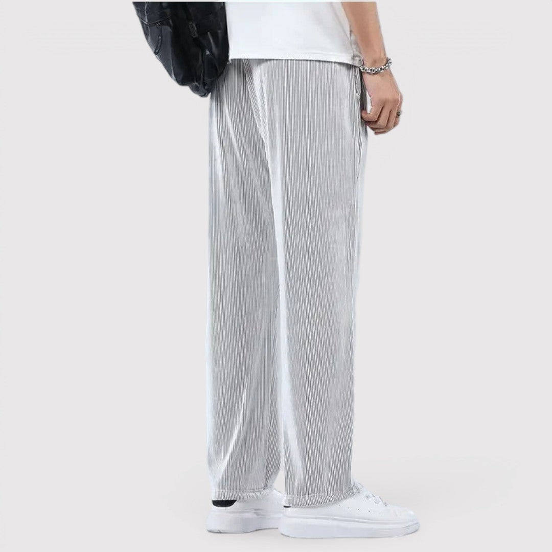 Fiete™ | Gestreifte Hose mit Kordelzug