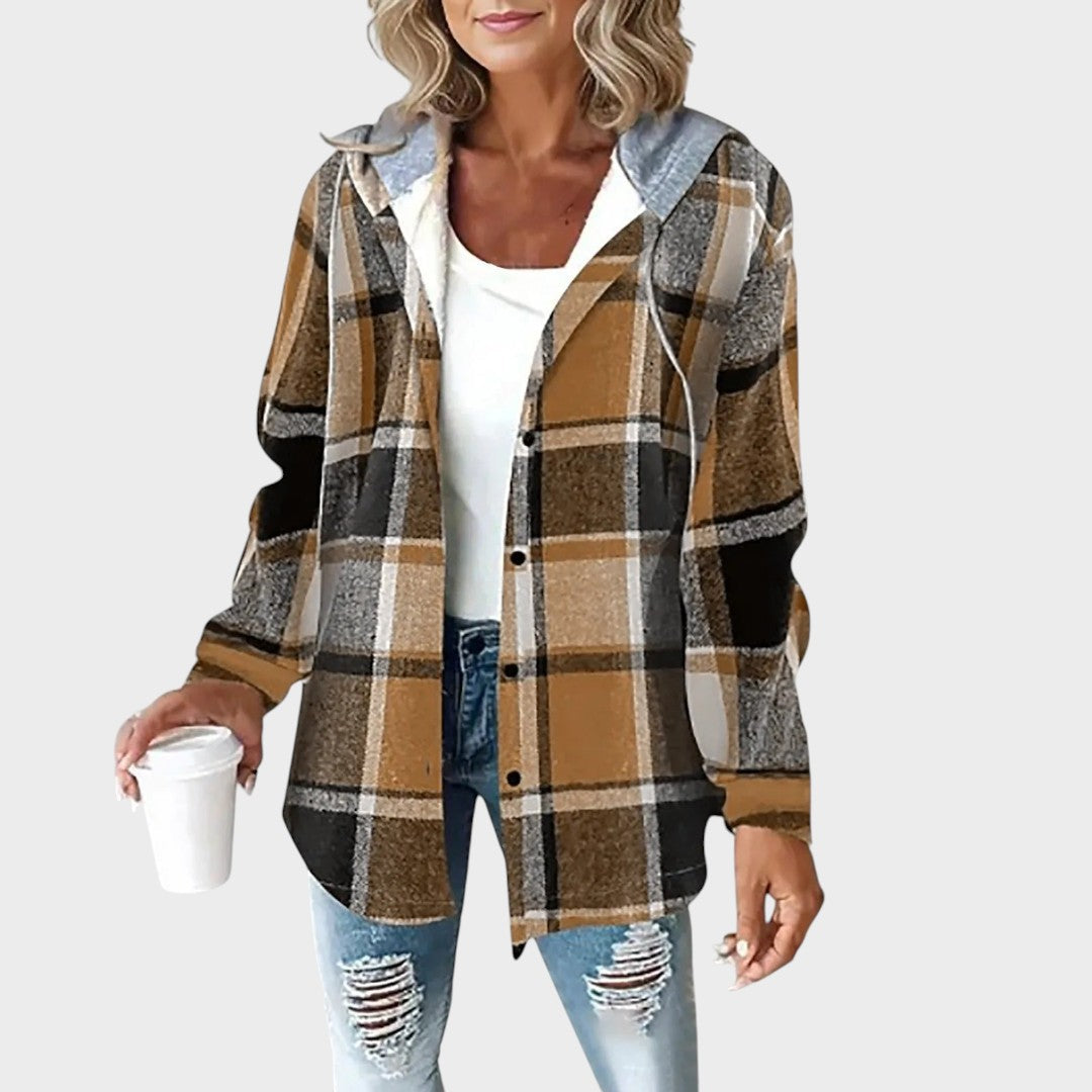 Rosana | Hemdjacke mit Kapuze