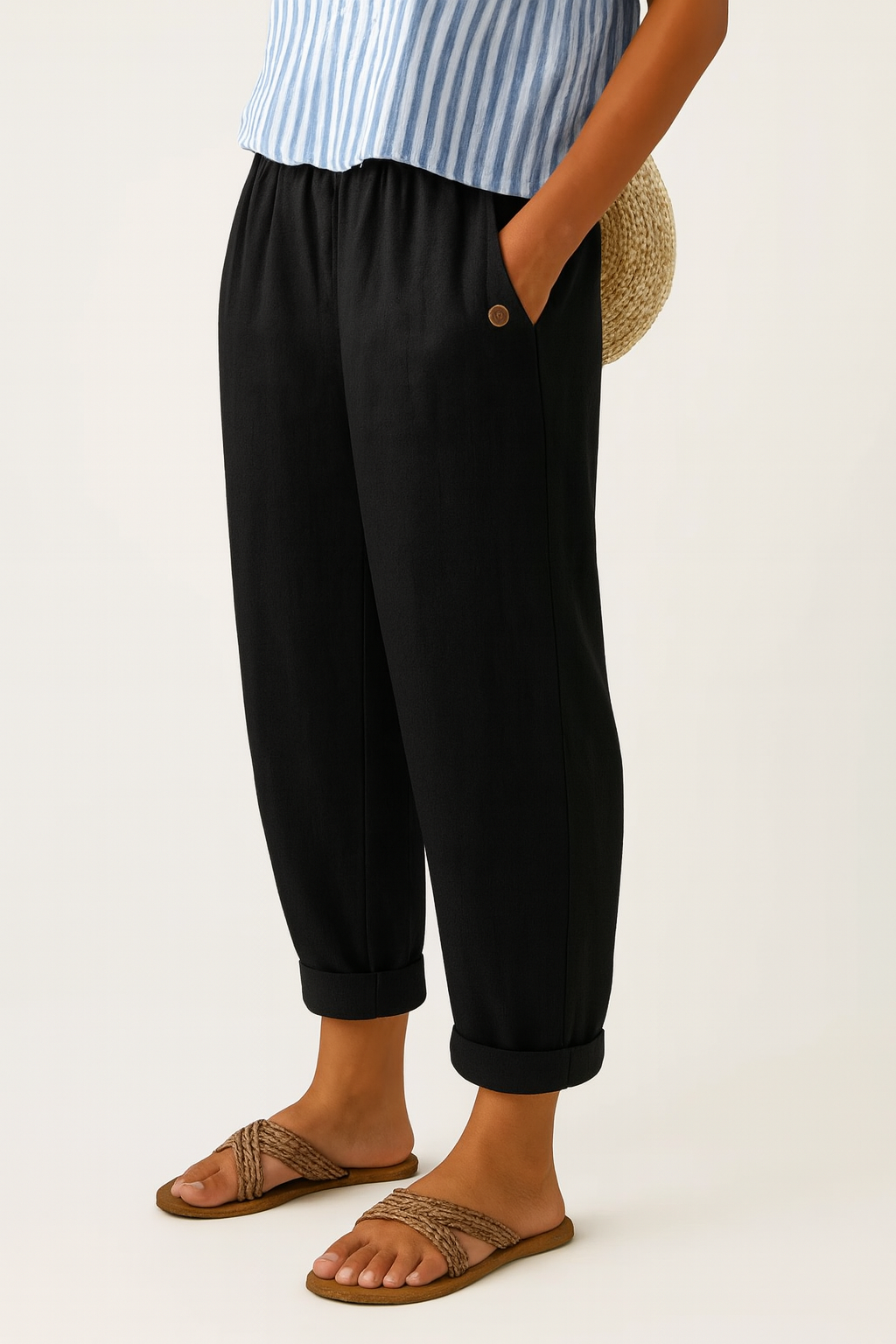 Samantha | Bequeme Sommerhose in acht Farben