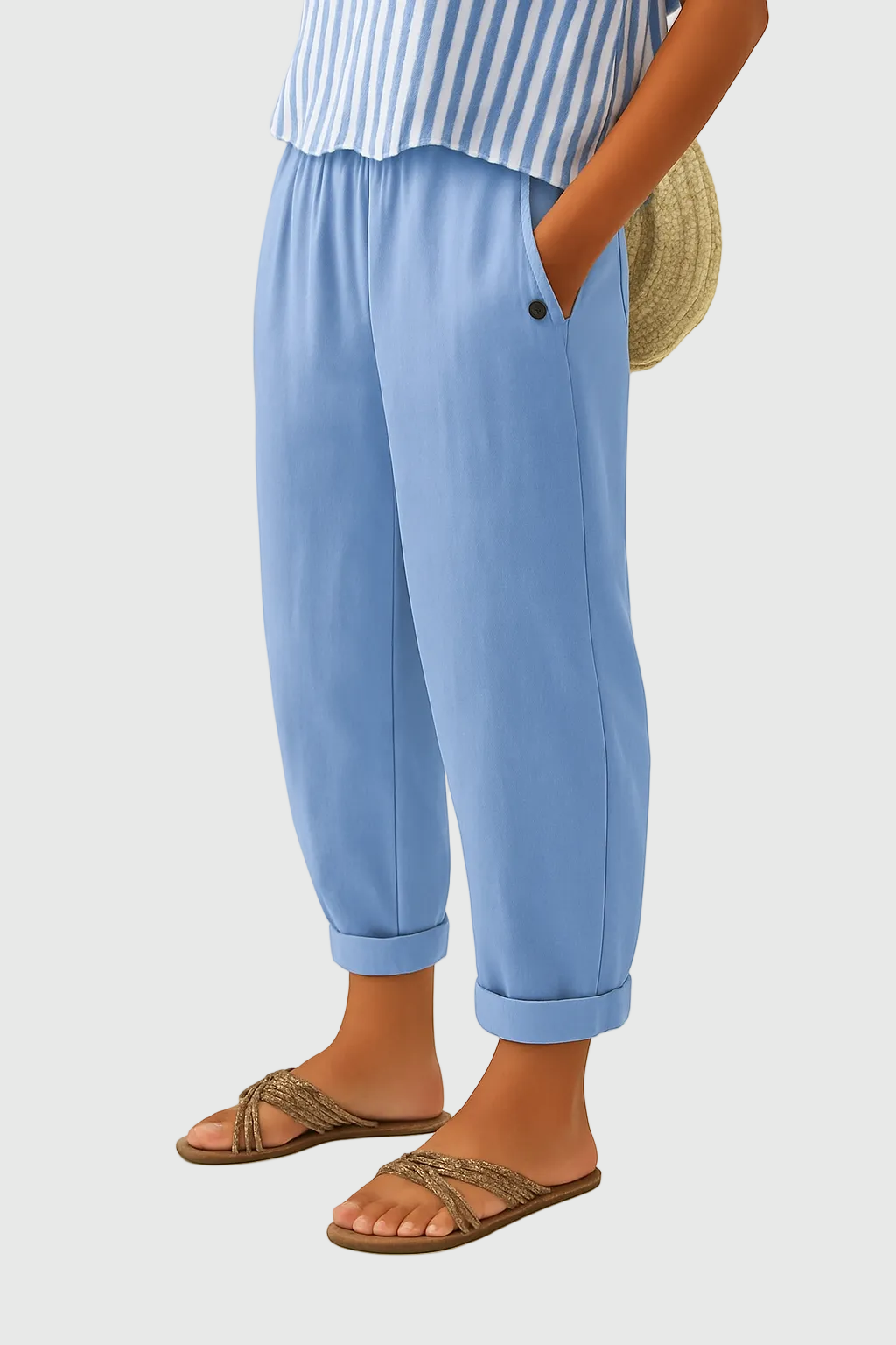 Samantha | Bequeme Sommerhose in acht Farben