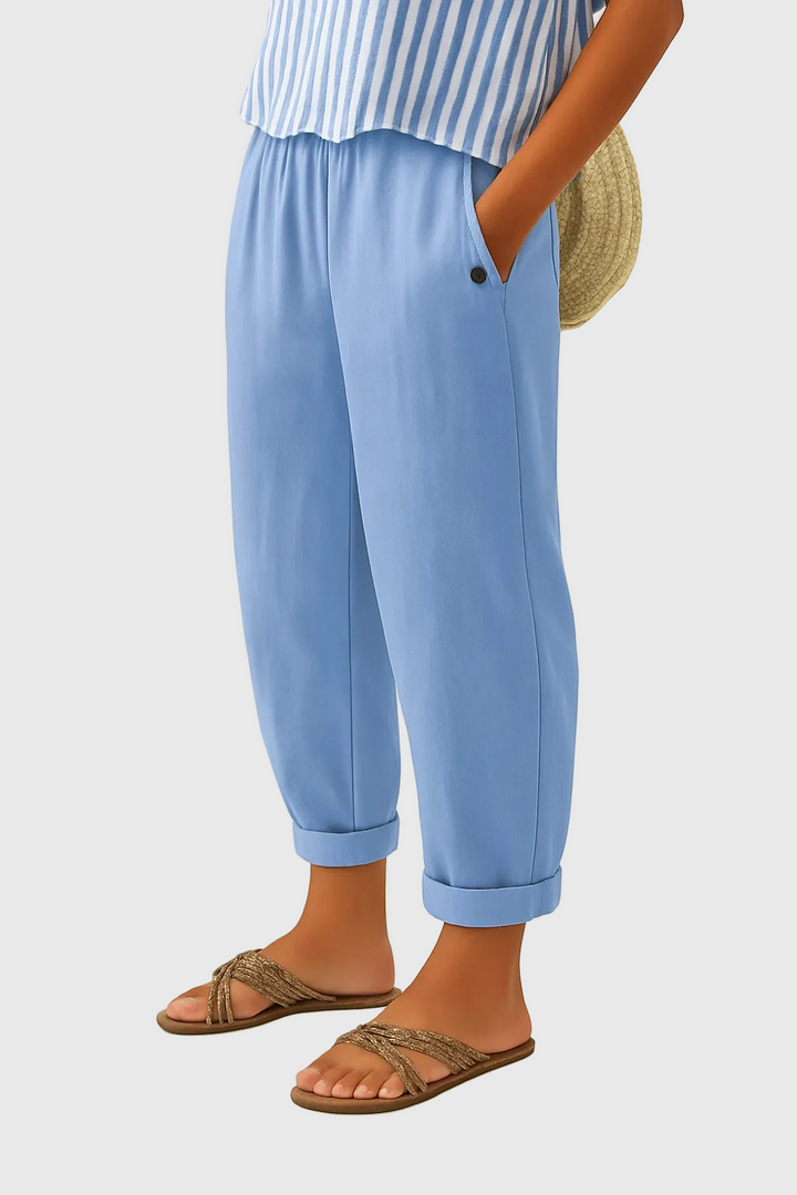 Samantha | Bequeme Sommerhose in acht Farben