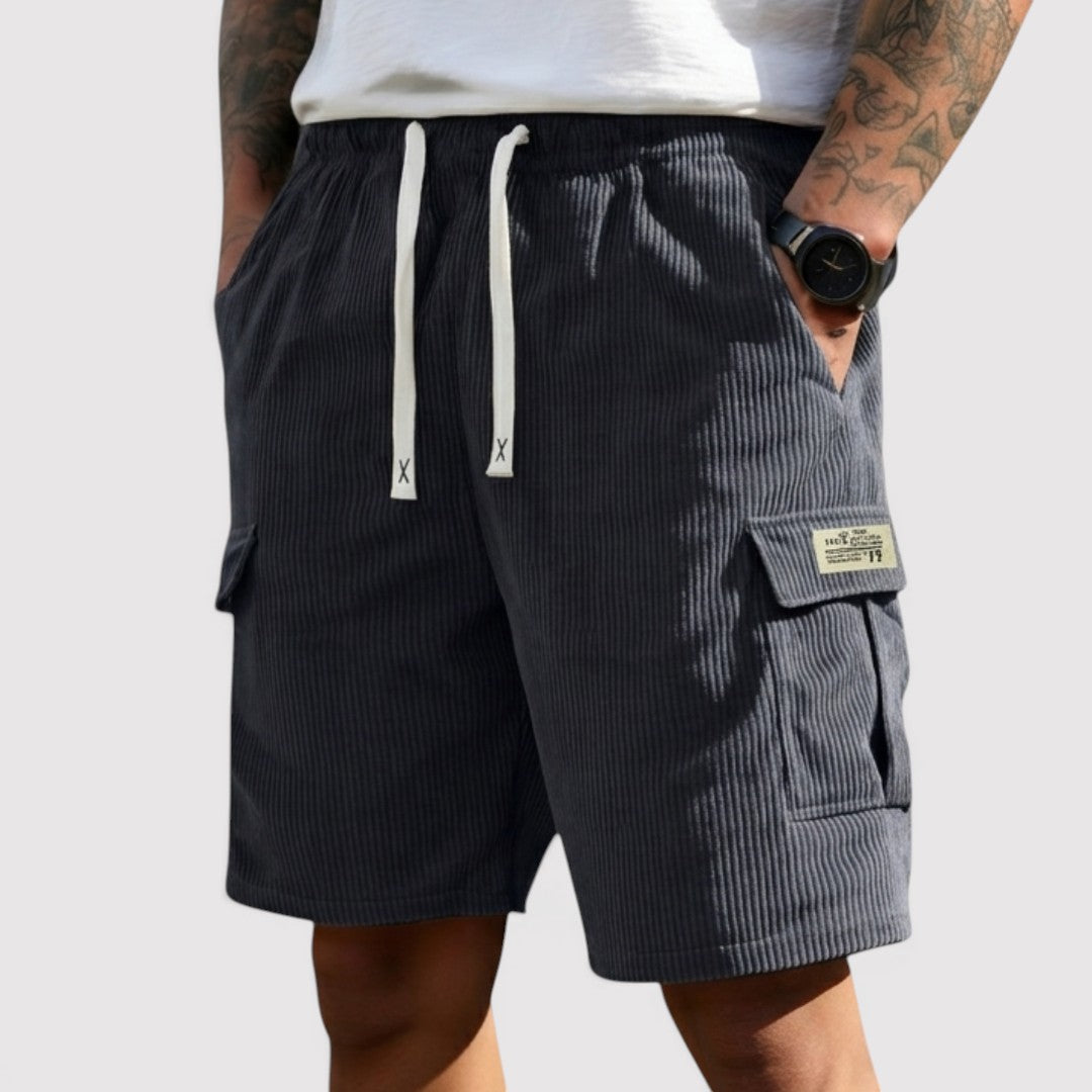 Leo™ | Rippstrick-Shorts mit Zugband