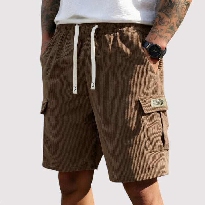 Leo™ | Rippstrick-Shorts mit Zugband