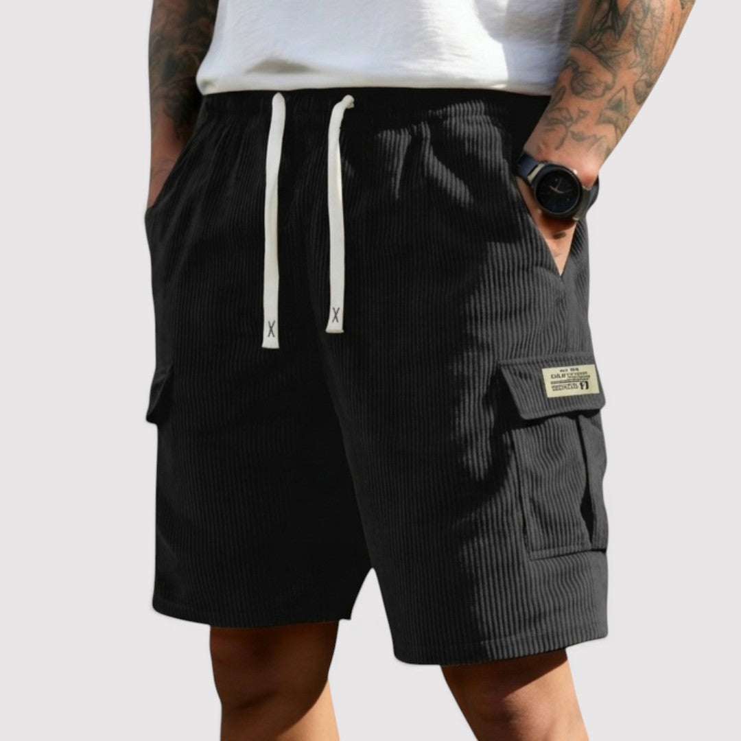 Leo™ | Rippstrick-Shorts mit Zugband