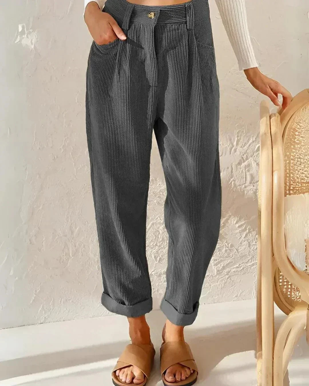 Anneliese | Sommerhose in warmen Tönen für Damen