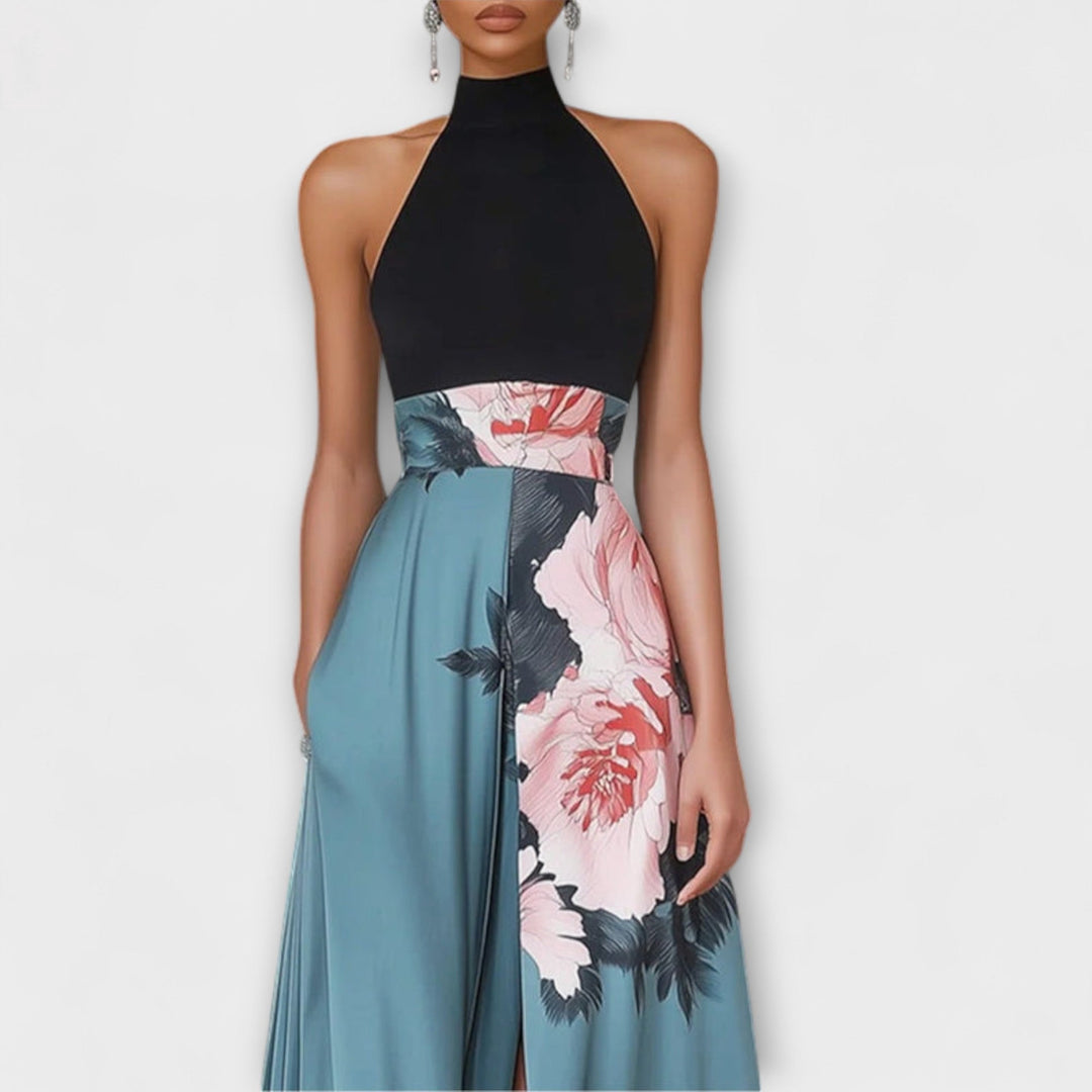 Natalie | Maxi A-Linien Kleid Floral