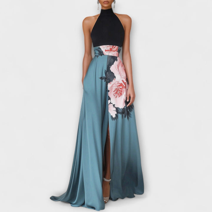 Natalie | Maxi A-Linien Kleid Floral