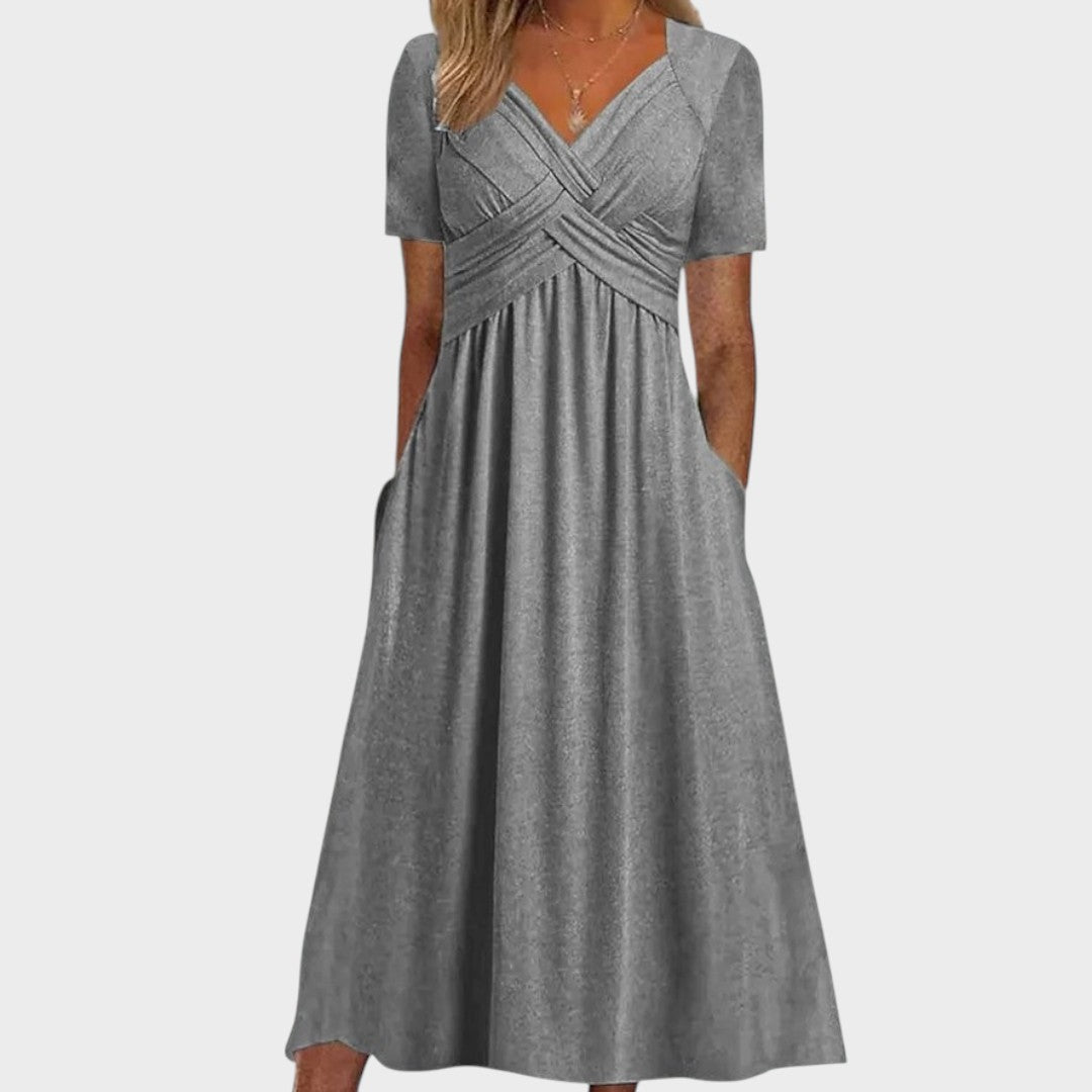 Eva | Lässiges Midi-Kleid